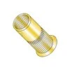 Small Flange Rivet Nut, 1/4"-20 Dia./Thread Size, 0.445" Head Dia., 0.590" L, Steel, 1000 PK