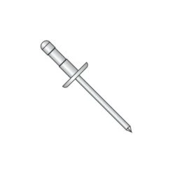 Multi-Grip Rivets, Low Profile Head, 3/16" Dia., Aluminum Body, 5000 PK