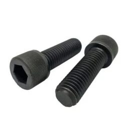 #2-56 Socket Head Cap Screw, Black Oxide Alloy Steel, 7/16 In L, 1000 PK