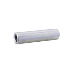 Round Spacer, #12 Screw Size, Plain Aluminum, 1-1/4 In Overall Lg