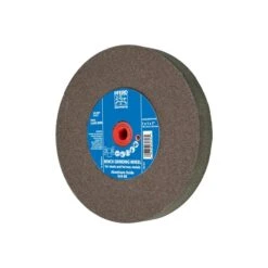 7" X 1" Vitrified Bench Wheel - 1" A.H., Aluminum Oxide, 80 Grit