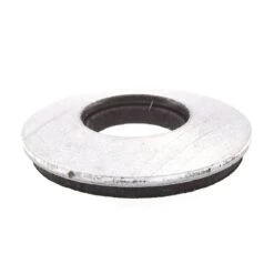 Sealing Washer, Fits Bolt Size 5/16 In EPDM/Steel, Galvanized Finish, 25 PK