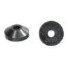 Beveled Washer, Fits Bolt Size 3/8 In Rubber, 5 PK