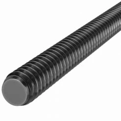 Fully Threaded Rod, 5/8"-11, Grade B7, Black Oxide Finish, 5 PK