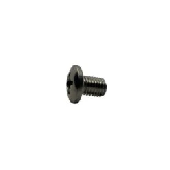 #10-32 X 5/8 In Slotted Pan Machine Screw, Plain Stainless Steel