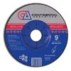 9" X 1/4" X 5/8" Signature T27 Depressed Center Grinding Wheel -3M Shop Supreme20Abrasives A5xx10901452xxb01a97
