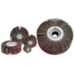 6" X 1" X 1" Unmounted 320 Grit Aluminum Oxide Flap Wheel 3 6" X 1" X 1" Unmounted 320 Grit Aluminum Oxide Flap Wheel -3M Shop Supreme20Abrasives FlapxxWheels1xx88d1a4