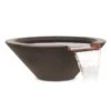 24 Round Cazo Water Bowl - GFRC Concrete - Chocolate - -3M Shop The20Outdoor20Plus CazoxxWaterxxBowlxxxxxxChocolatexx79da32