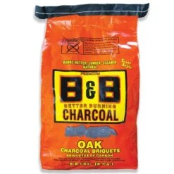 8.8 Lbs Organic Oak Hardwood Charcoal Briquettes