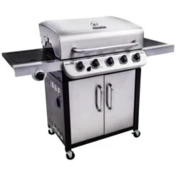 Char-Broil 8023353 45000 BTU Low Performance 5 Burners Stainless Steel Propane Grill