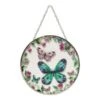 Dicksons SUNCG-5 6 In. Suncatcher Butterflies Glass With Suction Cup