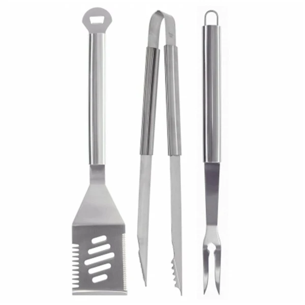 Mr. Bar-B-Q 02083XNST Mr. Bar-B-Q - 3 Piece Stainless Steel Tool Set 1 Mr. Bar-B-Q 02083XNST Mr. Bar-B-Q - 3 Piece Stainless Steel Tool Set