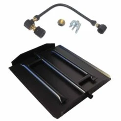 23 In. Powder Coated Triple Extra Flame Burner Kit, Liquid Propane