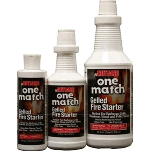 RUTLAND One Match Fire Starter Gel - 32 Oz. Container 1 RUTLAND One Match Fire Starter Gel - 32 Oz. Container