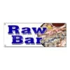 RAW BAR BANNER SIGN Clams Oysters Beer Fresh Cold Sushi Cocktails -3M Shop Vision20Signs20and20Graphics20Inc20dba20Sign20Mission vision2463xx284baa