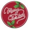 Corrugated Plastic Sign With Stakes 24in Circular-Merry Christmas 2 -3M Shop Vision20Signs20and20Graphics20Inc20dba20Sign20Mission visionsign604xx3fe7c2