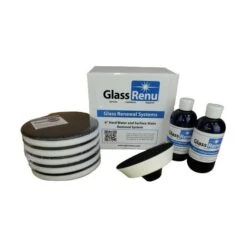 GlassRenu Hard Water Removal System 5 Inch