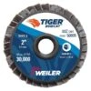 2" BobCat Mini Abrasive Flap Disc, Flat (TY27), Type S Mount, 80Z