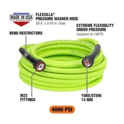 FZ Pressure Washer Hose 5/16in 50ft M22 -3M Shop Weems20Industries20Inc20DBA20Legacy20MFG20Co HFZPW40550MxxCO1xxd1f125