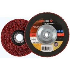 Surface Conditioning Wheel 5 X 5/-11 S-Prime Hd Stripit Red