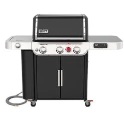 Weber GENESIS EX335 Series Smart Gas Grill, 39,000 Btu, Natural Gas, 3Burner, Enclosed Cabinet Storage