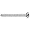 #10-32 X 1-1/2 In Combination Slotted/Phillips Round Machine Screw, Zinc Plated Steel, 100 PK -3M Shop Z 03wzfo5oy