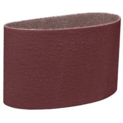 3M Cloth Belt, Coated, 6 In W, 48 In L, 80 Grit, Medium, Aluminum Oxide, 341D, Brown