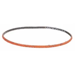 Sanding Belt, Coated, 2 In W, 72 In L, 50 Grit, Coarse, Ceramic, R980P Blaze, Orange