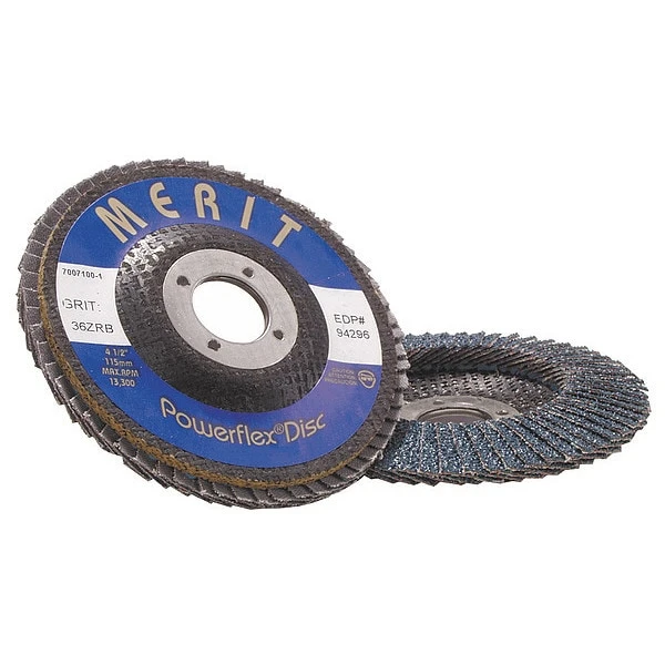 Arbor Mount Flap Disc, 4in, 120, Fine 1 Arbor Mount Flap Disc, 4in, 120, Fine