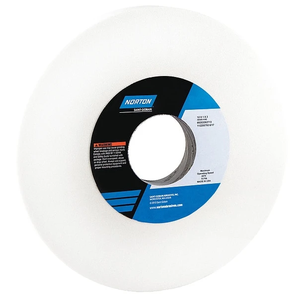 Toolrm Grinding Wheel, T1, 12in.x1in.x3in. 1 Toolrm Grinding Wheel, T1, 12in.x1in.x3in.