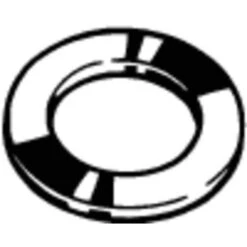 Sealing Washer, Fits Bolt Size M38 Copper, Plain Finish, 10 PK