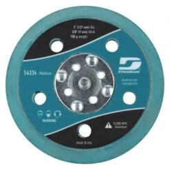 Disc Backup Pad, 5" Dia., Max. 13,000 RPM