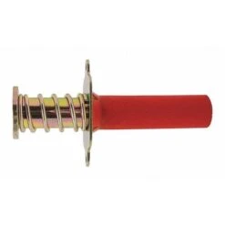 DeWALT BangIt Vertical Rod Hanger, 5/8 In Dia., 3-3/8 In L, Carbon Steel Zinc Plated, 50 PK