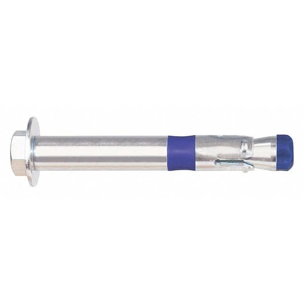 DeWALT Power-Bolt+ Sleeve Anchor, 5/8" Dia., 3" L, Steel Zinc Plated, 20 PK 1 DeWALT Power-Bolt+ Sleeve Anchor, 5/8" Dia., 3" L, Steel Zinc Plated, 20 PK