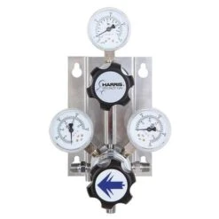 Harris Gas Switchover System, CGA-590, 0 To 125 Psi, Use With: Industrial Air