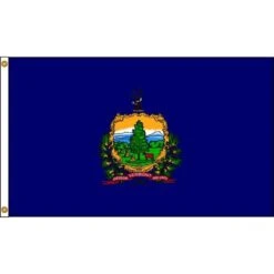 Vermont Flag, 4x6 Ft, Nylon