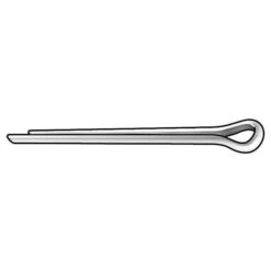 Cotter Pin, Ext Prong, 1/16"Dx3/4" L, PK100