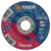 4-1/2"x1/4" TIGER AO Type 27 Grinding Wheel A24R 7/8" A.H. -3M Shop Z2vsqufctFUFmKq