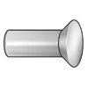 Solid Rivet, Countersunk Head, 0.25 In Dia., 0.5 In L, Stainless Steel Body, 50 PK -3M Shop Z37 utfo5oy 8