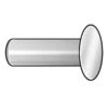 Tubular Rivet, Countersunk Head, 9/64 In Dia., 3/8 In L, Steel Body, 100 PK -3M Shop Z370w fo5oy