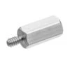 Hex Standoff, #4-40 Thrd Sz, 3/8 In L, 3/16 In Thrd L Brass Zinc Plated, 3/16" Hex W 2 Hex Standoff, #4-40 Thrd Sz, 3/8 In L, 3/16 In Thrd L Brass Zinc Plated, 3/16" Hex W -3M Shop Z3p8G jcpEx 7