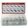 Key Stock Assortment, Zinc, 58 Pieces