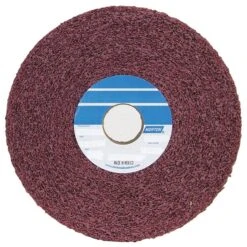 Convolute Wheel, Metal Finish, 12x1x5, MED