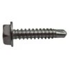 Self-Drilling Screw, #8 X 3/4 In, Plain 410 Stainless Steel Hex Head Hex Drive, 100 PK -3M Shop Z INqtfo5oy