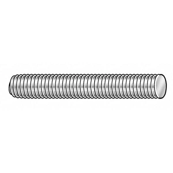 Fully Threaded Stud, 10-32, 2 In, Steel, Grade 2, Zinc Plated Finish, 100 PK 1 Fully Threaded Stud, 10-32, 2 In, Steel, Grade 2, Zinc Plated Finish, 100 PK