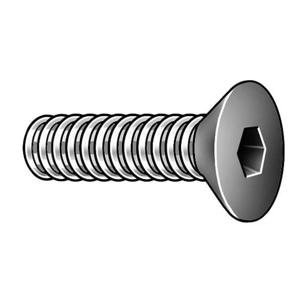 3/8"-16 Socket Head Cap Screw, Chrome Plated Steel, 1 In L, 5 PK 1 3/8"-16 Socket Head Cap Screw, Chrome Plated Steel, 1 In L, 5 PK