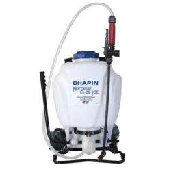 4 Gal. Pre-Treat And Ice Melt Sprayer, Polyethylene Tank, Cone, Fan Spray Pattern, 48" Hose Length