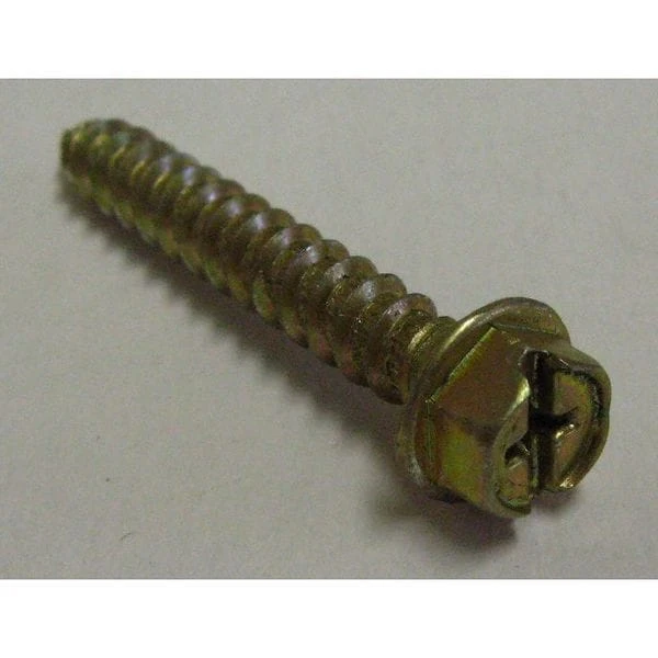 Con-Sert Screws Masonry Screw, 1/4" Dia., Hex, 1 In L, Carbon Steel Yellow Zinc, 100 PK 3 Con-Sert Screws Masonry Screw, 1/4" Dia., Hex, 1 In L, Carbon Steel Yellow Zinc, 100 PK - Image 3