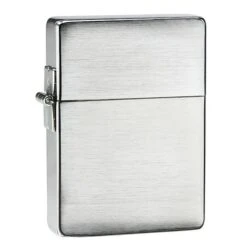 Zippo 1935 Replica Brushed Chrome Without Slashes Pocket Lighter