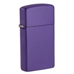 Zippo Slim Purple Matte Pocket Lighter
